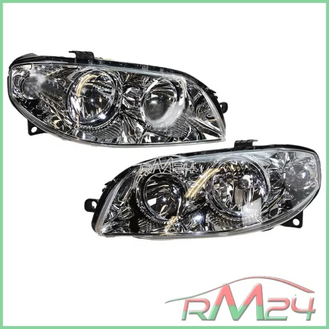 2X Faro Anteriore Sx Dx H7/H1 Per Fiat Punto 188 + Van 03-04