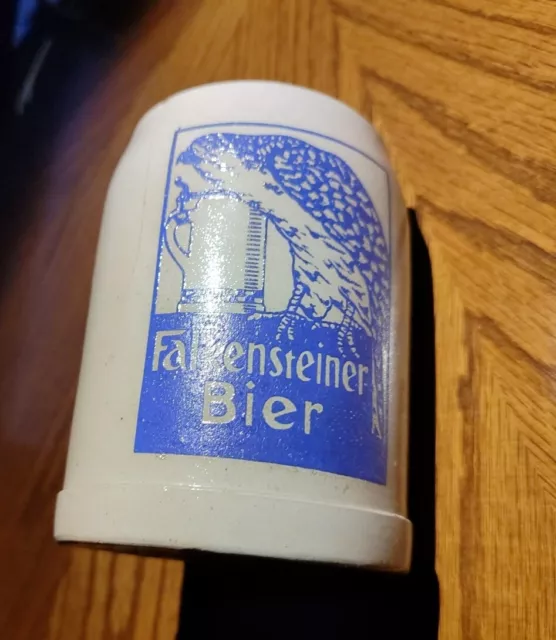 Brauerei Schreider Falkenstein Alter Tonkrug 0,5 Ltr. Ldk. Kronach