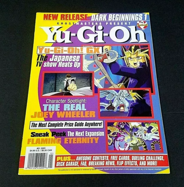 Ghostmasters Present Yu-Gi-Oh #01 2005 Magazine - Yugioh GX, Joey Wheeler