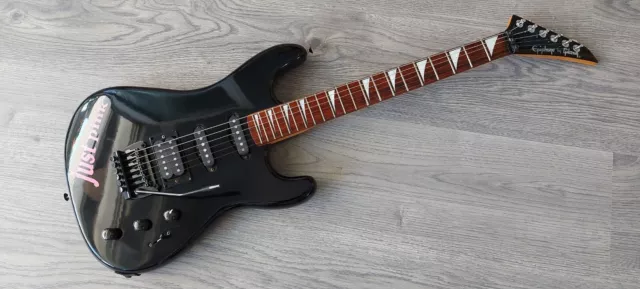 EPiPHONE by GiBSON Vintage 6 String E-Gitarre Black Heavy E-Guitar