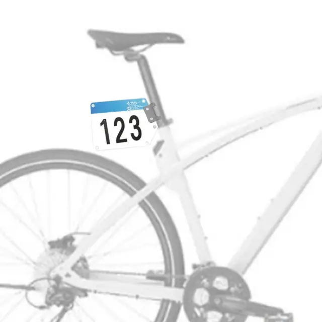 Fahrrad Rennen Nummernschild Kartenhalterung Radfahren Nummernhalter für Fahrrad