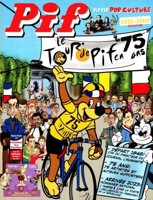 Pif Le Mag Hors-Serie # Special 75 Ans # 6 # Avril 2023