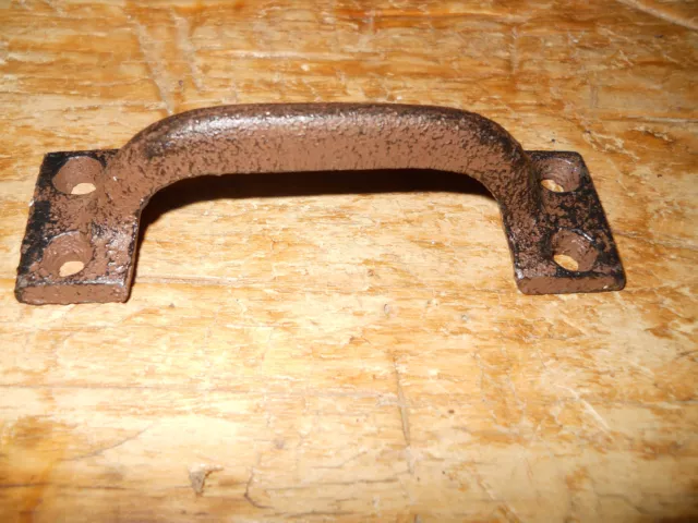 16 Cast Iron TINY Antique Style RUSTIC Barn Handle, Gate Pull Shed Door Handles
