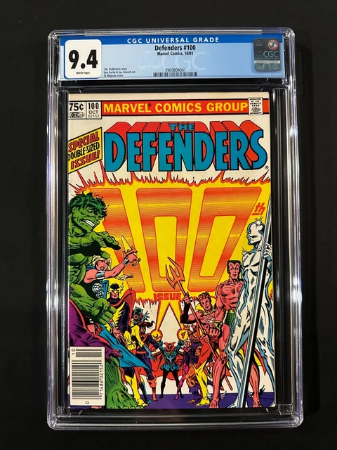 Defenders #100 CGC 9.4 (1981) - Newsstand Edition