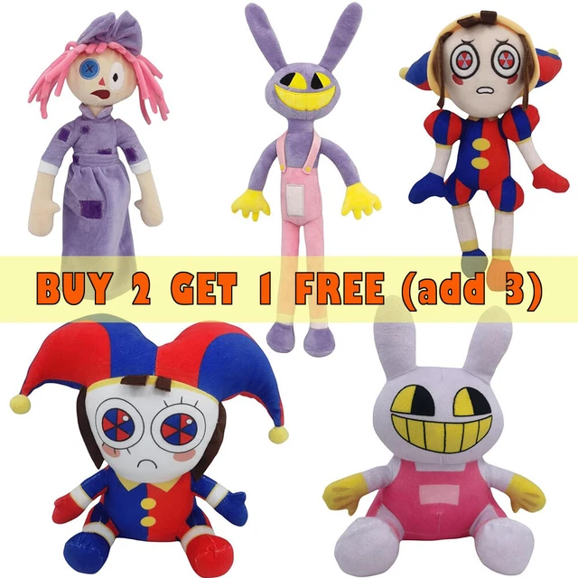 THE AMAZING DIGITAL CIRCUS Game Anime Plush Doll Cartoon Stuffed Dolls