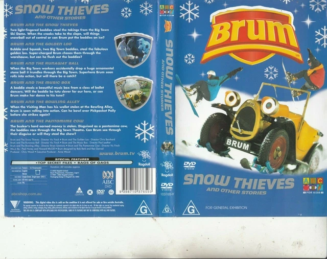BRUM-SNOW THIEVES-2002-[6 STORIES]-ANIMATED Br-DVD $24.95 - PicClick AU