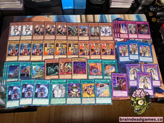 Yugioh Arcana Knight Deck - Joker, Black Jack, Yugi, Dark Magician, Warrior