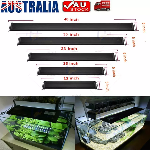 30 -120 CM Aquarium LED Lighting 1ft/2ft/3ft/4ft Marine Aquarium Fish Tank Light