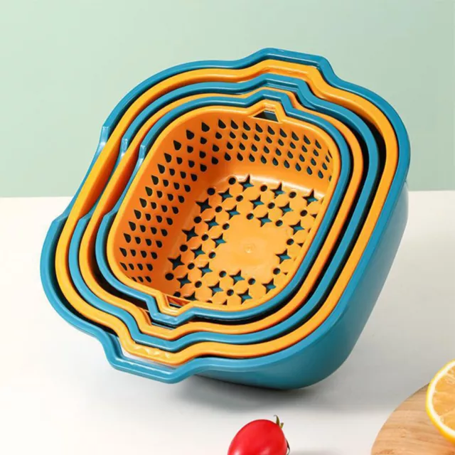 Kitchen Colander Strainer Containers for Food Drain Basket Vegetable