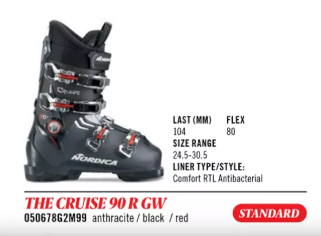 Nordica hotsell cruise 90