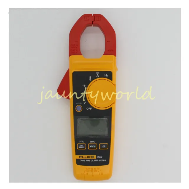 one  Fluke 325 True-RMS Clamp Meter 40.00 A 400.0 A with Soft carrying case