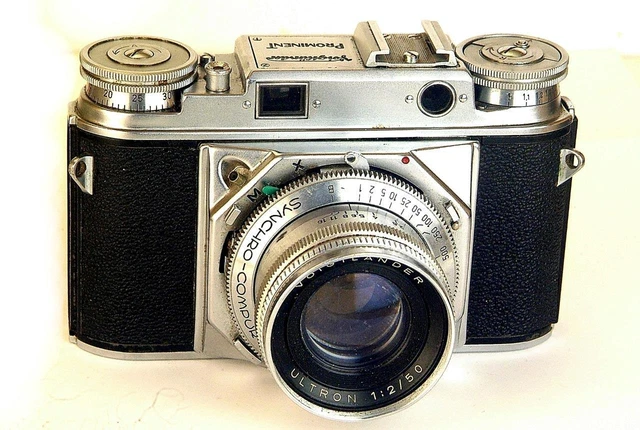 VOIGTLANDER PROMINENT I Type 127  Exceptional  with Superb Ultron f:2.0 Lens