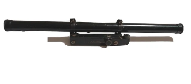 VINTAGE LYMAN 422 EXPERT 4X TARGET SCOPE W/ Lyman Adjustable MOUNTS VINTAGE LYMAN 422 EXPERT 4X TARGET SCOPE W/ Lyman Adjustable MOUNTS