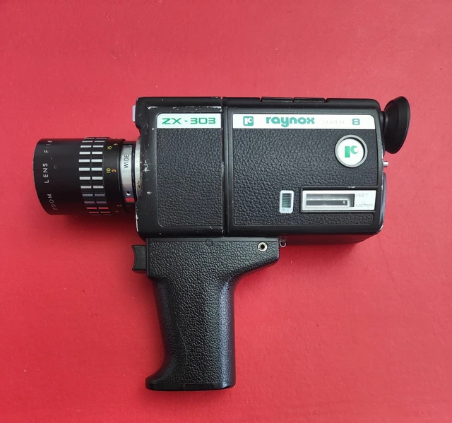 Appareil photo ou Caméra Vintage Raynox ZX - 303 Argentique - Super 8mm