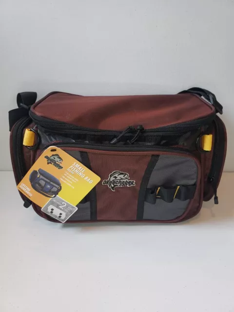 Okeechobee Fats Small Fishing Bag w/ 2 Med Utility Tackle Boxes