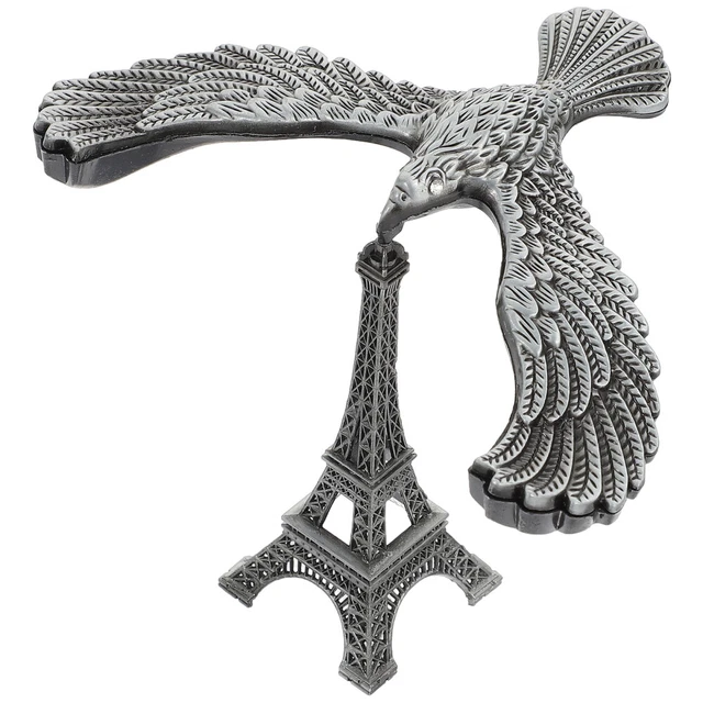 Adornos de estado de torre Eiffel Balance Bird juguetes vintage