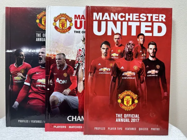 The Official Manchester United Annual 2012 2015 2017