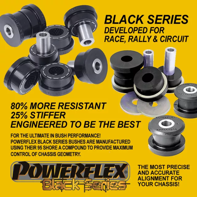 Powerflex Black Rr ARB Mnt Bushes 18mm For BMW E30 3 Series 82-91 PFR5-308-18BLK 3