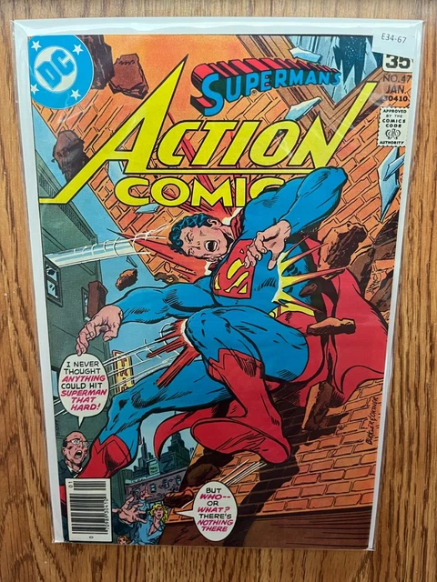 Action Comics vol.1 #479 1978 Newsstand High Grade 8.5 DC Comic Book E34-67
