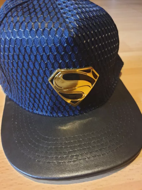 Dc Superman / Batman Basic Logo Casquette Baseball Bonnet Neuf Marvel Super