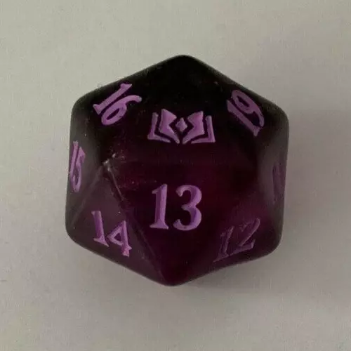 MTG Oversized Wilds of Eldraine D20 Spindown Dice [1.5"]