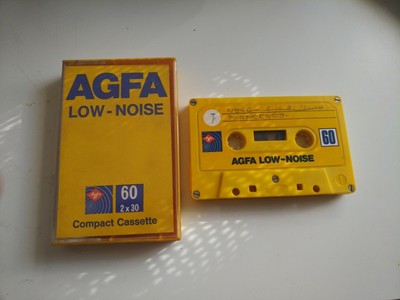 10x Blu Agfa C90 a Basso Rumore Audio Cassetta & Nuovo di zecca sigillati Scatola-registrabile 