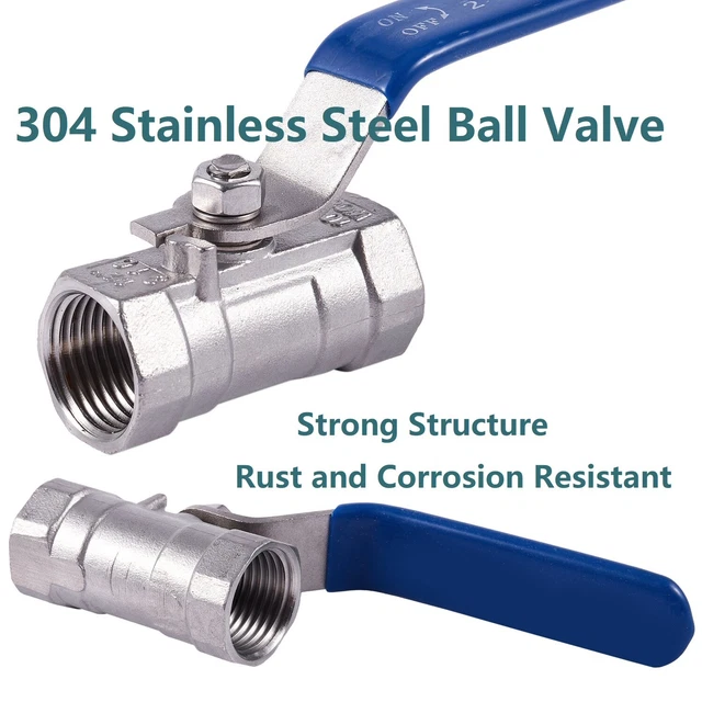 ERGAOBOY 8 Mm Kugelhahn – 304 Edelstahl, Mini-Abs Produktbild-Vorschau 4
