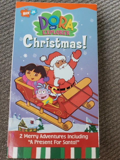 DORA THE EXPLORER Christmas! (2002, VHS) Nick Jr Holiday Works 2 ...