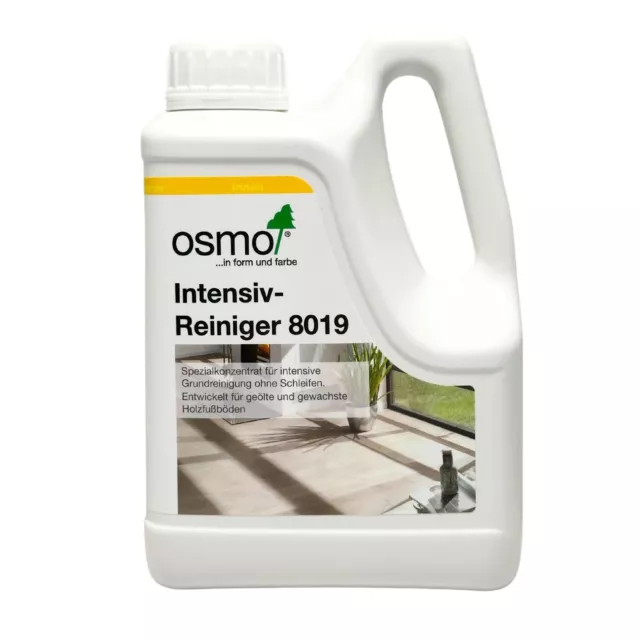 OSMO Intensiv Reiniger 8019 für geölte und gewachste Holzoberflächen 1 Liter