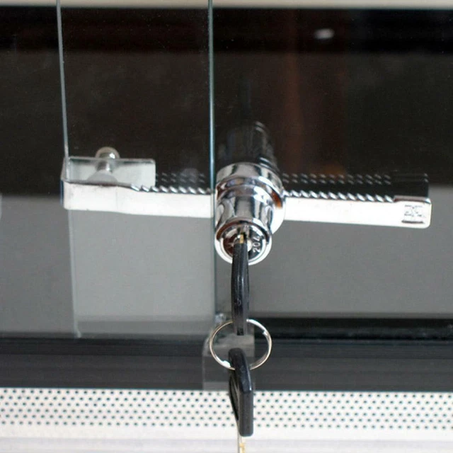 Sliding Glass Door Lock Display Cabinet Snake Vivarium W4Z6 Hot Sale Decor U6M3