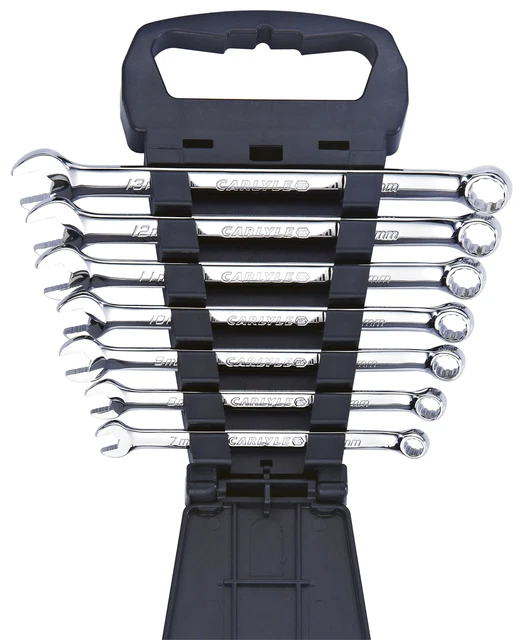 Carlyle Outils Par Napa CW1207M 7pc 12 PT Clé Mixte Jeu Métrique 7-13mm