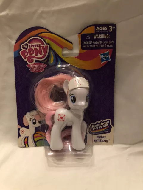 Hasbro My Little Pony Rainbow Power Nurse Redheart Pink White New G4 MLP WR27