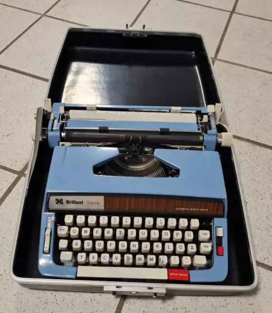Schreibmaschine der Extraklasse "Brilliant Super"   Sammlerwert
