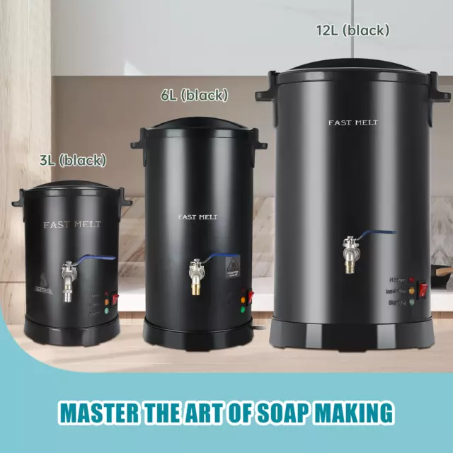 6L Soap Making Machine Electric Melter Soap Melting Heater Pouring
