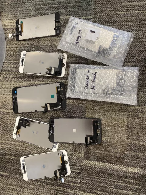 Job lot of 20 Broken iPhone LCD's Screens LCDs. Faulty For Parts. No Return.