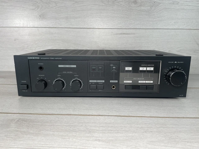 ONKYO A-9211 Integrated Stereo Amplifier 80W RMS Vintage 1997 Hi Fi Good Look ONKYO A-9211 Integrated Stereo Amplifier 80W RMS Vintage 1997 Hi Fi Good Look