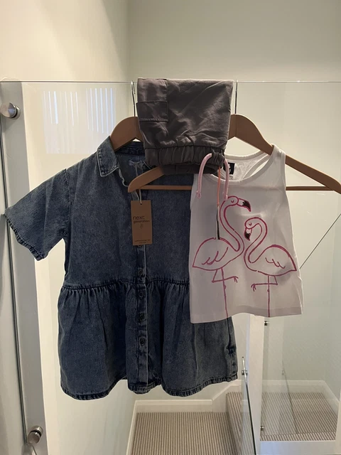 River Island Next Gap girls age 3 bundle BNWT dress skirt vest Summer Holiday