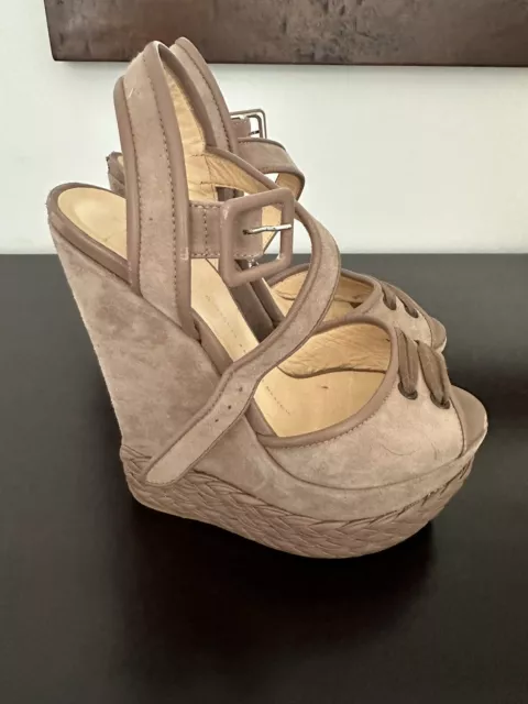 giuseppe zanotti wedge sandals