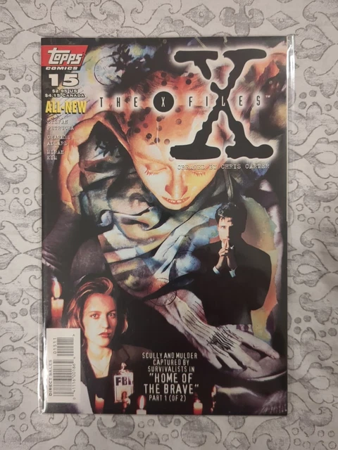The X-Files # 15 Topps Comics 1996