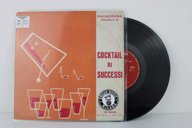 Orchestra A. Milini – Cocktail Di Successi N. 5 Disco Vinile 33 Giri Vinyl 10”