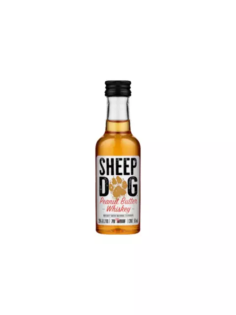 Sheep Dog Peanut Butter Flavoured Whiskey Liqueur Miniature 50mL