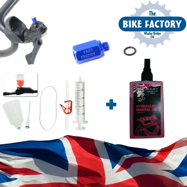 ROAD BIKE HYDRAULIC Brake Bleed Kit Shimano Includes 100ml Oil