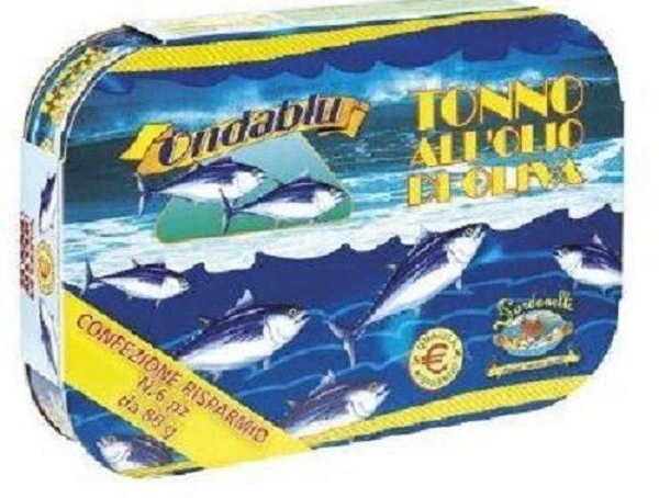 Tonno Sardanelli Ondablu 12 scatole x 80 gr. Alta qualità OFFERTA