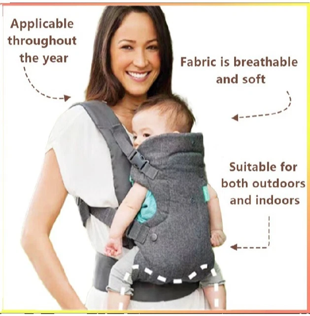 Best Multifunction 4 in 1 Infant Newborn Baby Carrier Sling Wrap