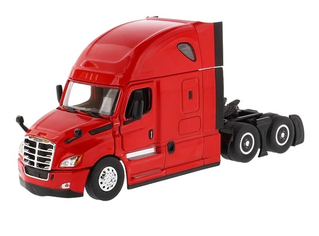 DIECAST MASTERS, FREIGHTLINER Cascadia 6x4 Rouge, échelle 1/50