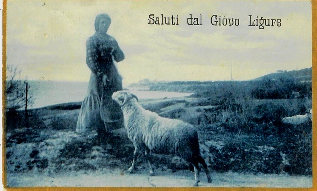Saluti  Da  Giovo  Ligure -  1916