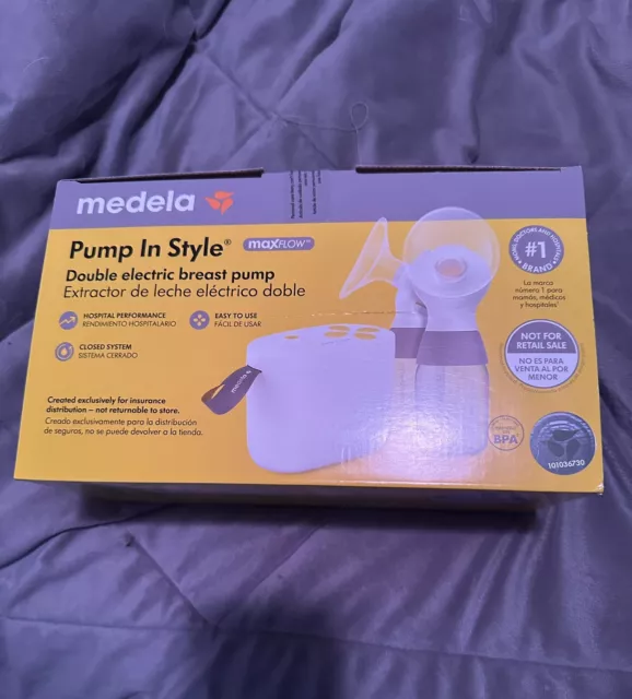 NEW  Madela Pump In Style Max Flow Double electric breast pump Hospital