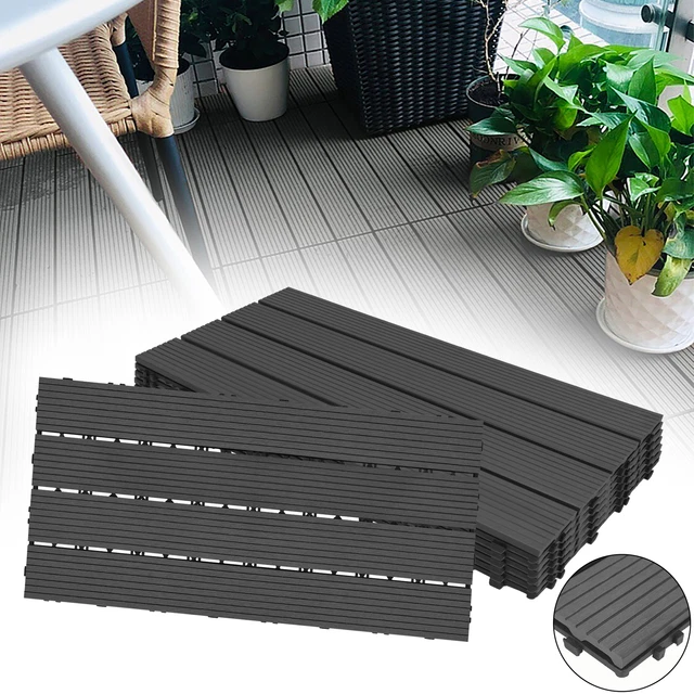 Mobestech Blinde Bodenfliesen 5er Set - Taktile Pflastersteine Gelb