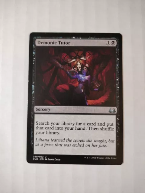 MTG Demonic Tutor Mystery Booster - Duel Decks NM