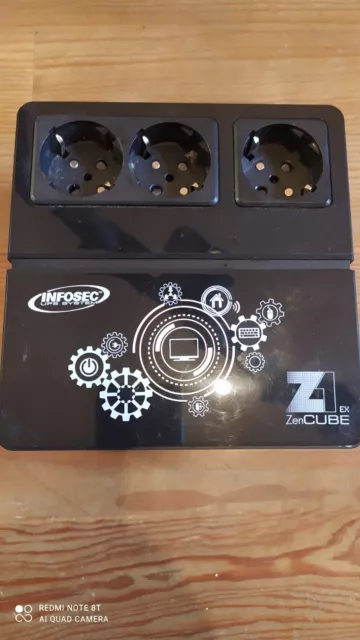 Onduleur Z1 Zenergy Cube EX 400 VA 200W, 3 prises secourues